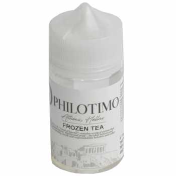 Frozen Tea Philotimo Aroma 30ml / 60ml Ein wahrhaft phänomenaler Geschmack. Eistee aus grünem Tee, Minze, Pfirsich und Kokosnuss