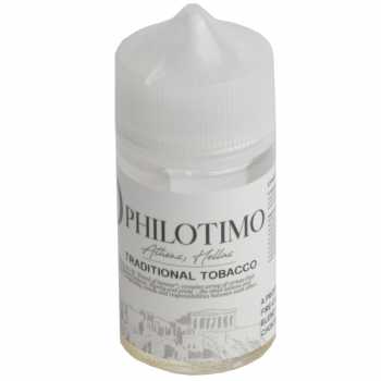 Traditional Tobacco Philotimo Aroma 30ml / 60ml Eine stark aromatische Mischung aus feuergehärtetem Tabak mit den erlesensten Tabaken