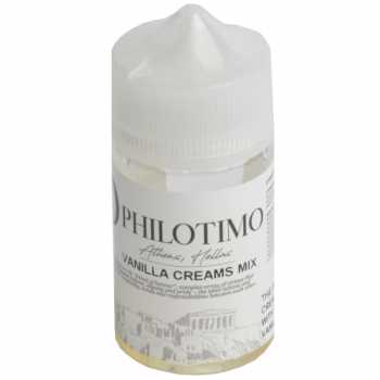 Vanilla Creams Mix Philotimo Aroma 30ml / 60ml Eine feine Custard-Creme mit einer bekömmlichen Vanille erster Güte