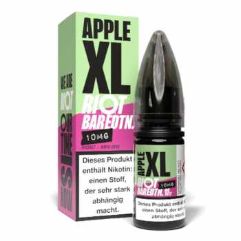 Apple XL Riot Squad Nikotinsalz Liquid 10ml (Apfel mit leichter Frische)