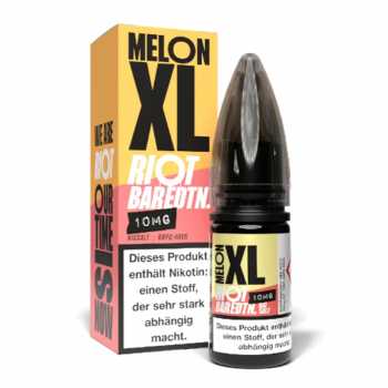 Melon XL Riot Squad Nikotinsalz Liquid 10ml (Melonenmix Geschmack)