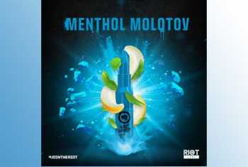 Menthol Molotov - Riot Squad Liquid 60ml tropischer Fruchtmix aus Mango, Papaya und Ananas mit kühlenden Menthol Abgang