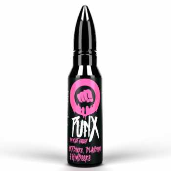 PUNX Strawberry, Blueberry & Raspberry Riot Squad Liquid 60ml leckere Beerenmischung aus Erdbeeren, Blaubeeren und Himbeeren