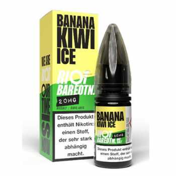 Banana Kiwi Ice Riot Squad NicSalt Liquid 10ml (Banane und Kiwi mit leichter Frische)