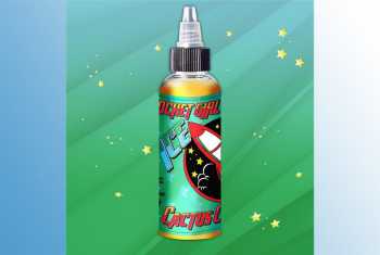 Cactus Comet Ice - Rocket Girl Aroma süße Jelly Bonbons mit Himbeer und Cactus Geschmack und Frische Kick