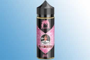 Roseberries - Dampfeuphorie 120ml Liquid süße reife Himbeeren verfeinert mit Rosenblüten