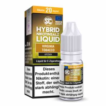 Virginia Tobacco SC Hybrid Nikotinsalz Liquid 10ml (Tabak mit süßlicher Note)