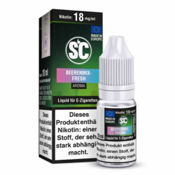 Beerenmix-Fresh SC Liquid 10ml Beerenmix trifft auf Menthol