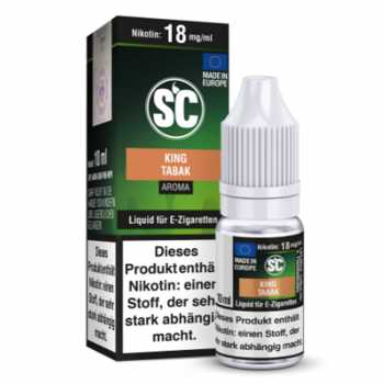 King Tabak SC Liquid 10ml Tabak Aroma mit holziger Note