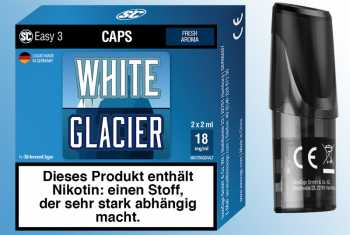 2 x White Glacier Fresh - SC Easy 3 Caps