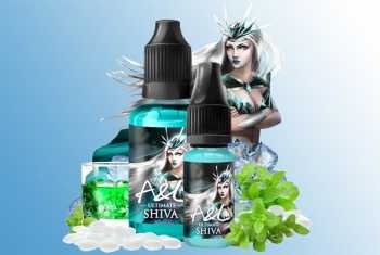 Shiva pour e-liquide 30ml Aroma Zuckerminze mit eisigen Schockfrost