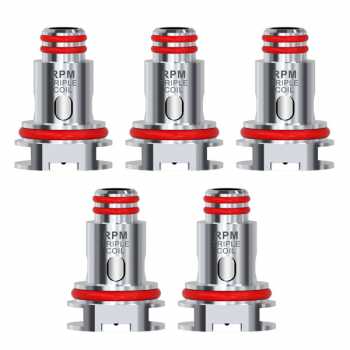 5 x Smok RPM Triple Coils 0,6 Ohm (1x Packung)