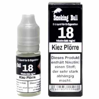 Kiez Plörre Smoking Bull Nikotinsalz Liquid 10ml (Erdnuss)