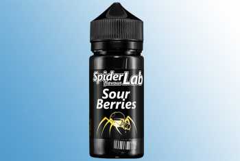 SOUR BERRIES Aroma - Spider Lab süße Erdbeeren und frische Blaubeeren wurden mit einer saueren Note abgerundet