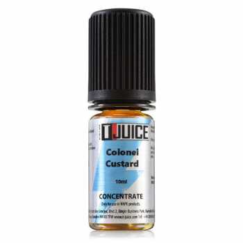 Sweet and Desserts Colonel Custard T-Juice Aroma 10ml cremiger Vanille Pudding