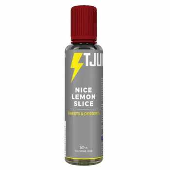 Nice Lemon Slice T-Juice Liquid 60ml Zitronen Streuselkuchen