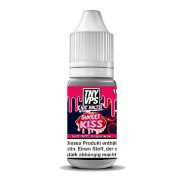 Sweet Kiss TNYVPS Nikotinsalz Liquid 10ml 18mg (Fruchtmix mit Banane, Erdbeere und Mango)