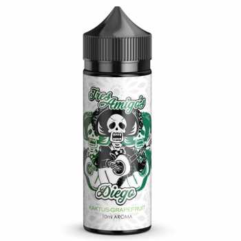 Diego Tres Amigos 10ml Aroma + 120ml Chubby Liquidflasche Mix aus Grapefruit und Kaktus-Frucht