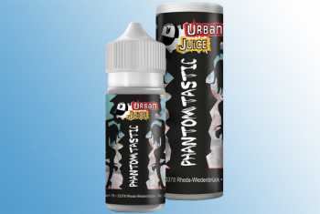 Phantomtastic Urban Juice 120ml Liquid reife Brombeeren und eine geheime Zutat treffen auf Menthol Kick