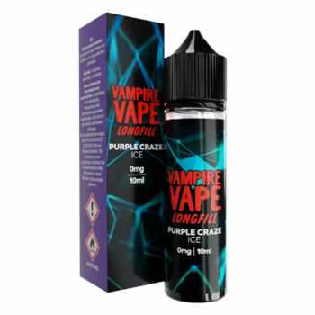 Purple Craze Ice Vampire Vape Aroma Longfill 10ml / 60ml (Beerenmix, Waldfrucht, Zitrone, Eukalyptus, Anis , Menthol und extra Frische)