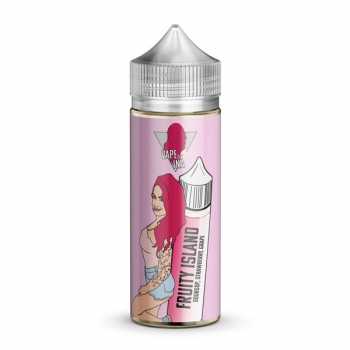 Fruity Island Vapeina Liquid 120ml leckere Erdbeeren treffen auf Weintrauben und Stachelannone