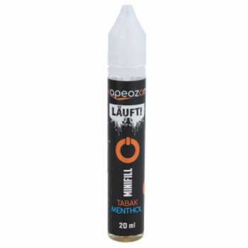 Tabak Menthol Vapeozon Shortfill Liquid 20ml / 30ml Tabak trifft auf Menthol