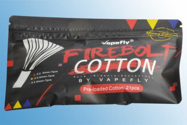 Firebolt Organic Cotton Mixed Watte Vapefly