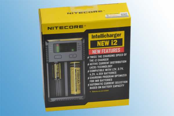 Sysmax NEW Nitecore i2 Ladegerät