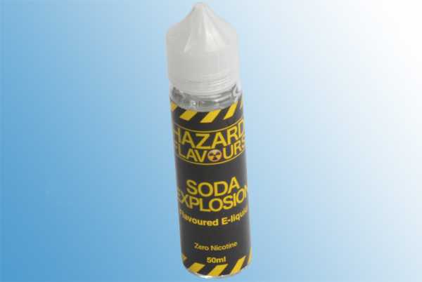 Hazard – Soda Explosion Liquid 60ml spritziges Soda mit süßer Limette und dunklen Johannisbeeren