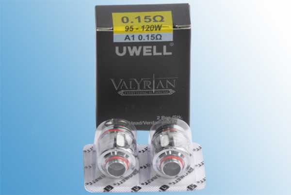 2 x Uwell Valyrian Ersatz Coils (1 Packung)