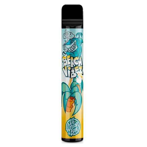 Beach Vibez 187 Strassenbande 0mg / 20mg Einweg E-Shisha (Fruchtiger Mix aus Zitrone, Limette, Orange und Erdbeere )