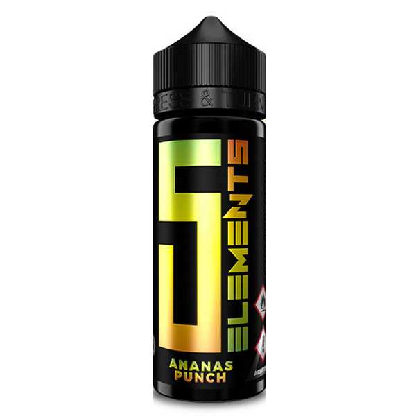 5 Elements Ananas Punch Aroma Longfill 10ml / 120ml reife Ananas mit leichten Frischekick