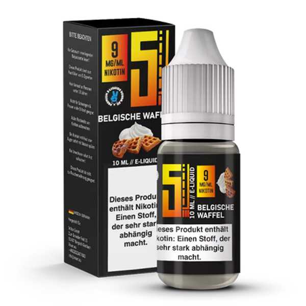 5EL Belgische Waffel Liquid 10ml frisch gebackene Waffel