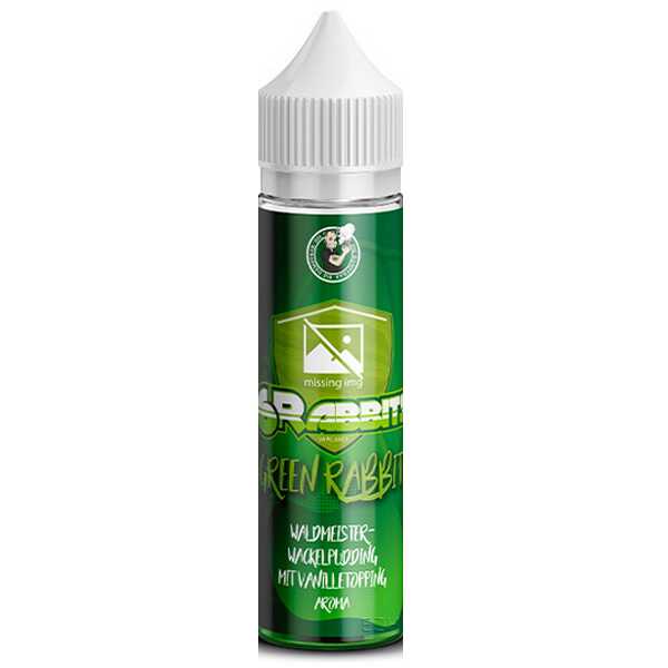 Green Rabbit 6 Rabbits Aroma Longfill 10ml / 60ml Waldmeisterwackelpudding mit Vanillesoße