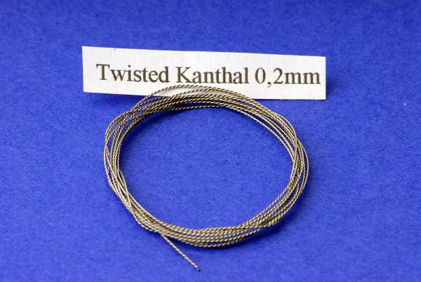 2 x Twisted Kanthal - gedrehter Kanthaldraht