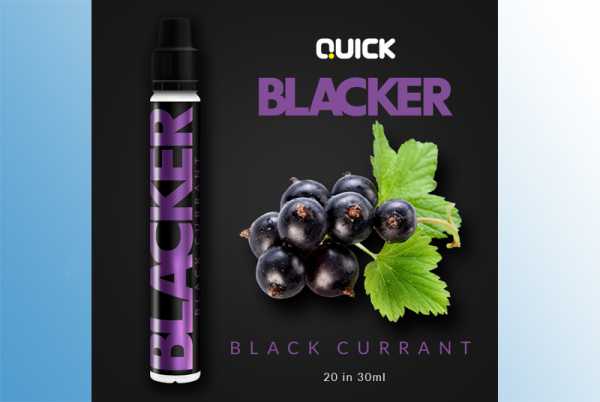 Blacker - Quick Liquid 20ml schwarze Johannisbeere