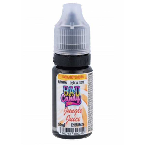 Jungle Juice Bad Candy Aroma 10ml Eisgekühlter exotischer Früchtemix aus Ananas, Erdbeeren, Orangen, Limetten