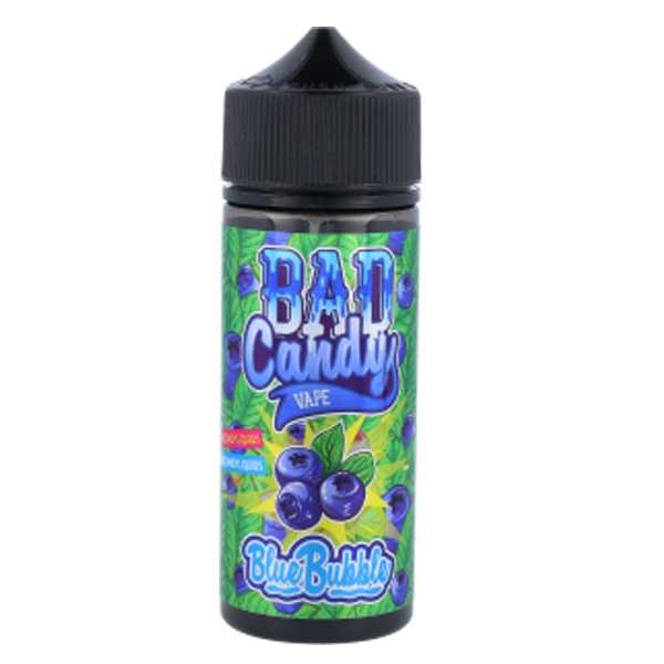 Blue Bubble Bad Candy Aroma Longfill 20ml / 120ml Fruchtkaugummi mit dem Geschmack von Blaubeeren, Johannisbeeren und Limonade