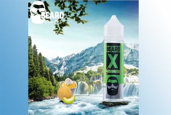 X-Series Green - 60ml Beard Vape Liquid leckerer Vanillepudding trifft auf Melone