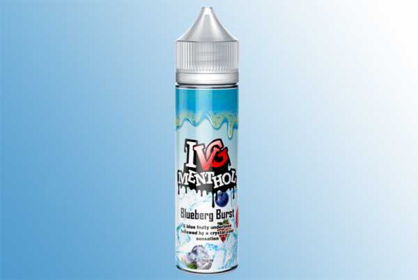 Blueberg Burst - I VG Menthol Liquid 60ml leckerer Früchtemix mit Menthol Kick