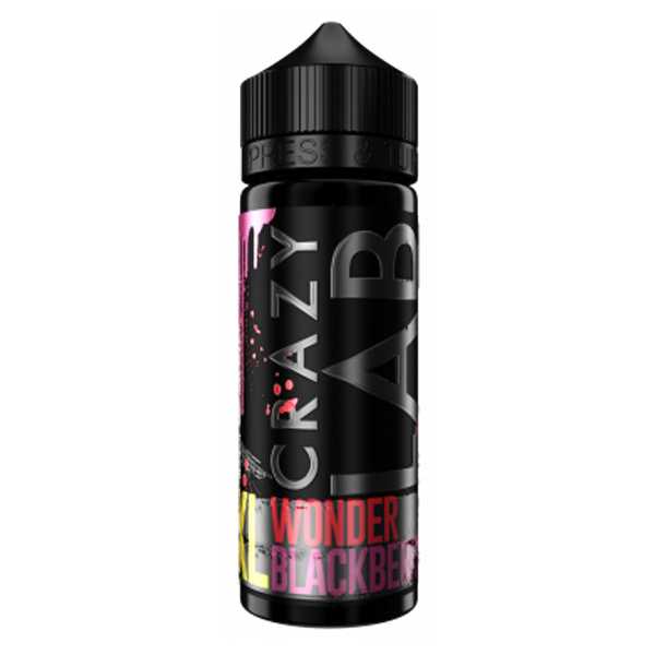 Wonder Blackberry XL Crazy Lab Shake & Vape 10ml / 120ml reife saftige Brombeeren süß und säuerlich