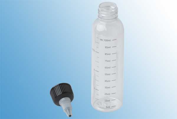 E-Zigaretten 100 ml Messflasche mit Schnellverschluss