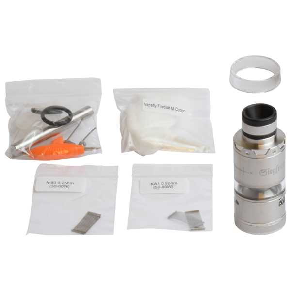 Vapefly Siegfried RTA Verdampfer 7ml 25,2mm