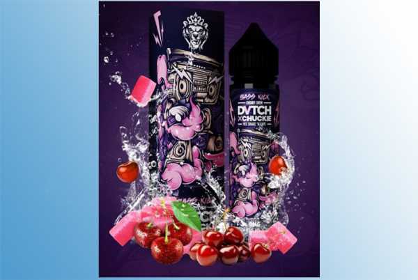 Bass Kick DVTCH Amsterdam Liquid 60ml klasse Mix aus Kirchen und fruchtigen Kaubonbons