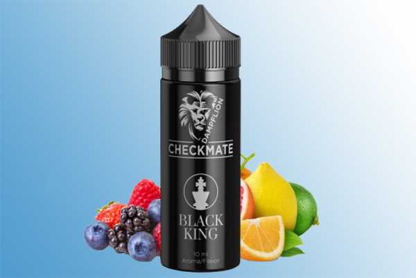 Black King Dampflion Checkmate 10ml Aroma frischer Beerenmix mit Zitrusnote