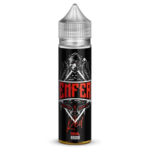 Red Enfer Aroma Shortfill 10ml / 60ml reife Erdbeeren und Himbeeren verfeinert mit Grenadine