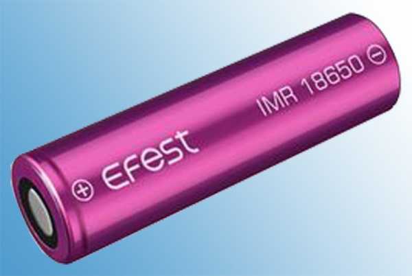 Efest Purple IMR 18650 3000mAh Dampfakku