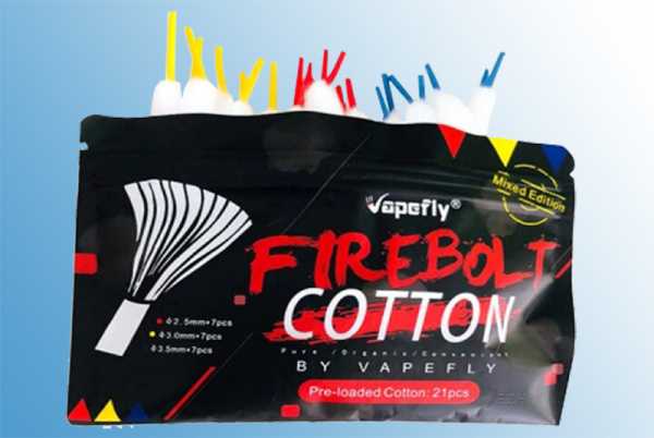 Firebolt Organic Cotton Mixed Watte Vapefly