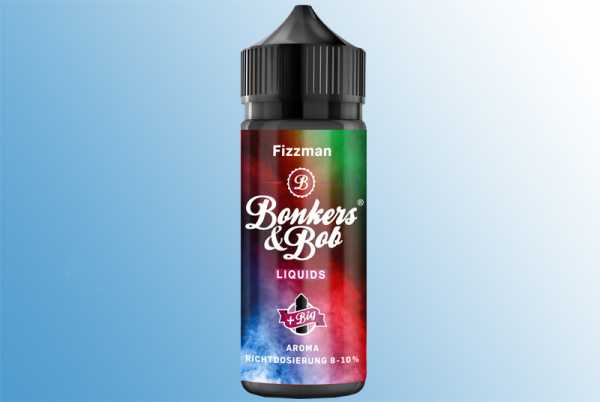 Fizzman Bonkers & Bob Aroma 10ml tropische Früchte mit Kaktus und Prickeleffekt