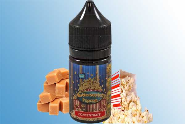 Butterscotch Popcorn Fizzy Juice Aroma karamellisiertes Popcorn